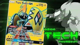 Pokémon TCG Deck Profile - Tapu Koko GX! | Deck Tech Thursday #54