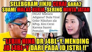 VIRAL SELEBGRAM MUTIARA ADIGUNA (JINJU), CAPEK L4Y4NI N*F5U SUAMI SAMPAI NANGIS‼️