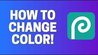 How To Change Color In PhotoPea