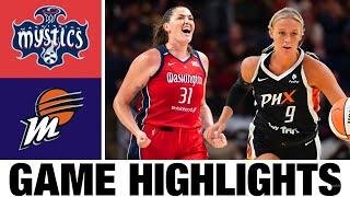 Washington Mystics vs Phoenix Mercury Highlights [FULL GAME] | 2024 Women's Basketball