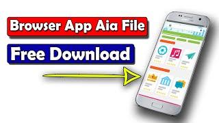 Browser Aia File Kodular || Kodular Tutorial Bangla || Free Aia File Kodular