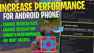 Increase Performance For Android With SetEdit Codes : No Root || Get Max FPS & Smooth Performance