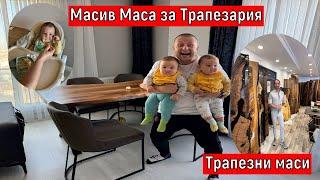 Мебели в Одрин Масив Маса за Трапезария