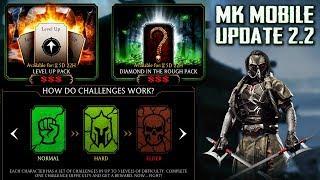 MK Mobile Update 2.2. Awesome New Challenges and Terrible New Packs.