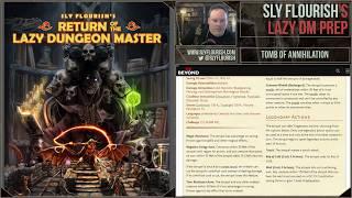 Lazy DM D&D Game Prep: Tomb of Annihilation Boss Fights! (27 January 2019)