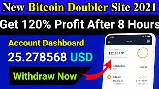 New Bitcoin Doubler Site Review | Get 120% Profit After 8 Hours | Live Withdraw Proof | Join Now