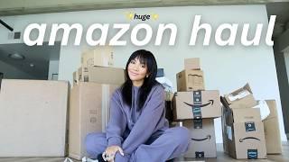 Huge! amazon haul & unboxing | decor, furniture & more (like we're on FaceTime)