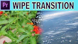 Wipe Transition - Adobe Premiere Pro Tutorial