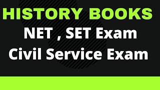 History Books/Resource List for NET, SET, Civil Service Exam,PSC Exam