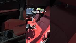 2025 KIA K5 GT Line BLACK with Red Interior  #shortsvideo #kiacars