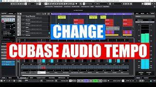 Changing Tempo of Audio in Cubase [ Easily Speed Up/Slow Down Your Project/Song ] Tutorial
