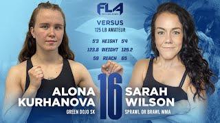 FLA 16 Kurhanova vs Wilson HIGHLIGHTS #fla16