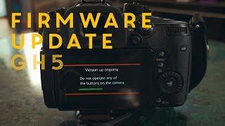 How to Install the Panasonic GH5 Firmware Update 2.7!