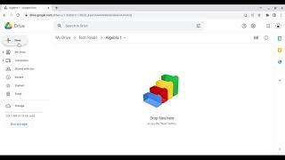 How to Upload a Folder into Google Drive