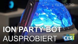 CES: Der ION Party Bot sorgt für Bombenstimmung