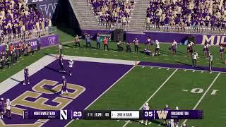 Northwestern vs Washington Week 4 Simulation 2024 Season - College football 25