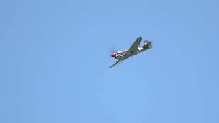 Spitfire Mk.IV & P-40 Warhawk at Geneseo 2024 - Sunday