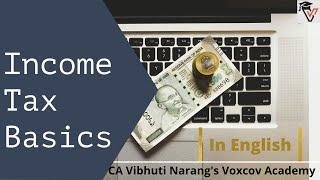 Income Tax Basic Concepts in English I Components of Income Tax I Important Definitions