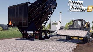 BOUGHT AN EXCAVATING COMPANY | ROAD GRADING | FARMING SIMULATOR 2019