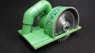 How to Make a Circular Saw Using 775 Motor and PVC Pipe