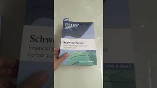 Starting my CFA Level 2 journey with Schweser books!! #cfa #cfaexam #cfalevel2 #schweser