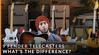 9 Fender Telecasters: Player vs Performer vs Professional vs Vintage and More | Reverb