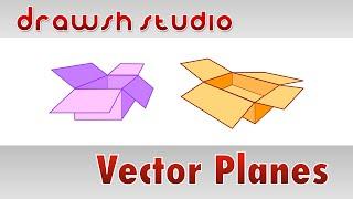 How to Draw Vector Planes In Linear Perspective