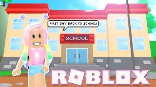 First Day Back to School & Morning Routine! Roblox MeepCity