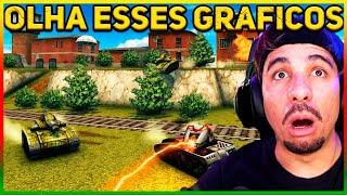 PIUZINHO VOLTOU A JOGAR TANKI ONLINE E SE SURPREENDEU COM OS GRAFICOS!!