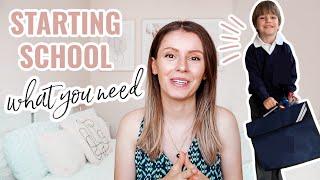 STARTING SCHOOL TIPS AND CHECKLIST | HOW TO PREPARE YOUR CHILD FOR SCHOOL | RECEPTION 2022 UK