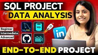 SQL For Data Analysis Full Portfolio Project with Practical [1Hour] | End-to-End SQL Project 2024