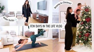 VLOG | Winter Outfits, Decorate With Us for Christmas & New Routines | Annie Jaffrey