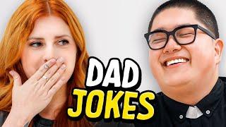 Dad Jokes | Don't laugh Challenge | Alan vs Chloe | Raise Your Spirits