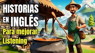 Historias para APRENDER INGLÉS |La Sopa de Piedra| Historias en Inglés para Niños y Adultos