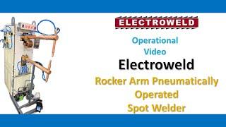 Electroweld Rocker Arm Pneumatically Operated Spot Welder  SP 40P