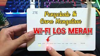 3 PENYEBAB & CARA MENGATASI WIFI LOS MERAH  | ICONNET