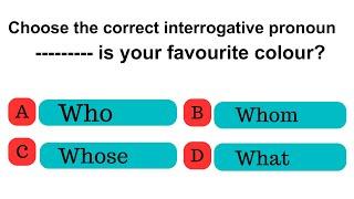 Interrogative Pronouns Explained | Who | Whom | What | Which | Whose - English Grammar