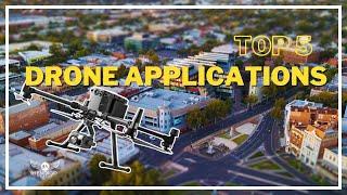 Top 5 Profitable Drone Applications for Commercial Drone Businesses