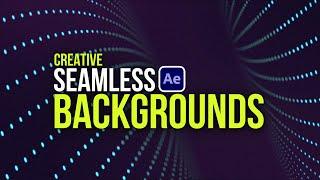 3 Seamless Motion Graphic Backgrounds in After Effects | Tutorial