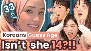 Can Korean guess Malaysian celebrities' age? [Koreans react to Malaysian celebrities]