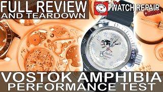 The Vostok Amphibia Scuba Dude Russian military Watch - Review, teardown and Improvements. Amphibian