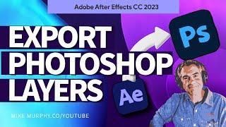 How To Save Comps As Photoshop Layers in After Effects