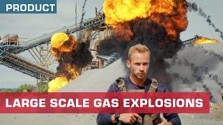 Large Scale Gas Explosions Stock Footage Now Available | ActionVFX