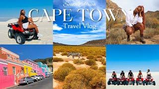 SOUTH AFRICA TRAVEL VLOG! CAPE TOWN AFRICAN SAFARI + WINERIES  + ROBBEN ISLAND + BO-KAAP + MORE