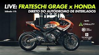 LIVE: Projeto Frateschi 3D + Honda + Creality - DIRETO DE INTERLAGOS