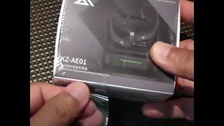 KZ AE01 Wireless Earhook unboxing