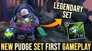 NEW EPIC PUDGE PERSONA SET - FIRST GAMEPLAY - 7.32E PATCH DOTA 2