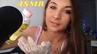 ASMR| **GLOVES & OIL SOUNDS**