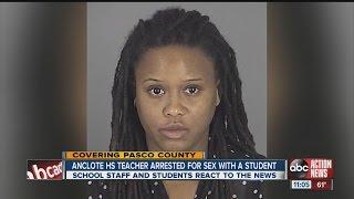 Teacher arrested, accused of sex with student