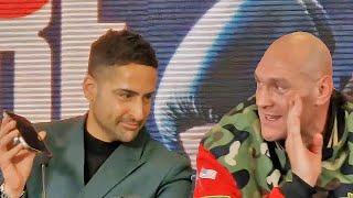 Turki Alalshikh CALLS Tyson Fury after press conference & jokes about HOW MUCH MONEY he's paying him